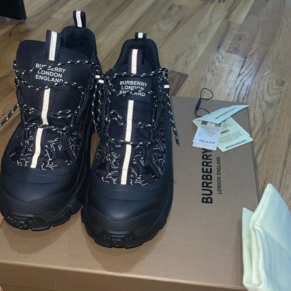 BURBERRY ARTHUR M STORY SNEAKERS Black - Picture 2 of 5